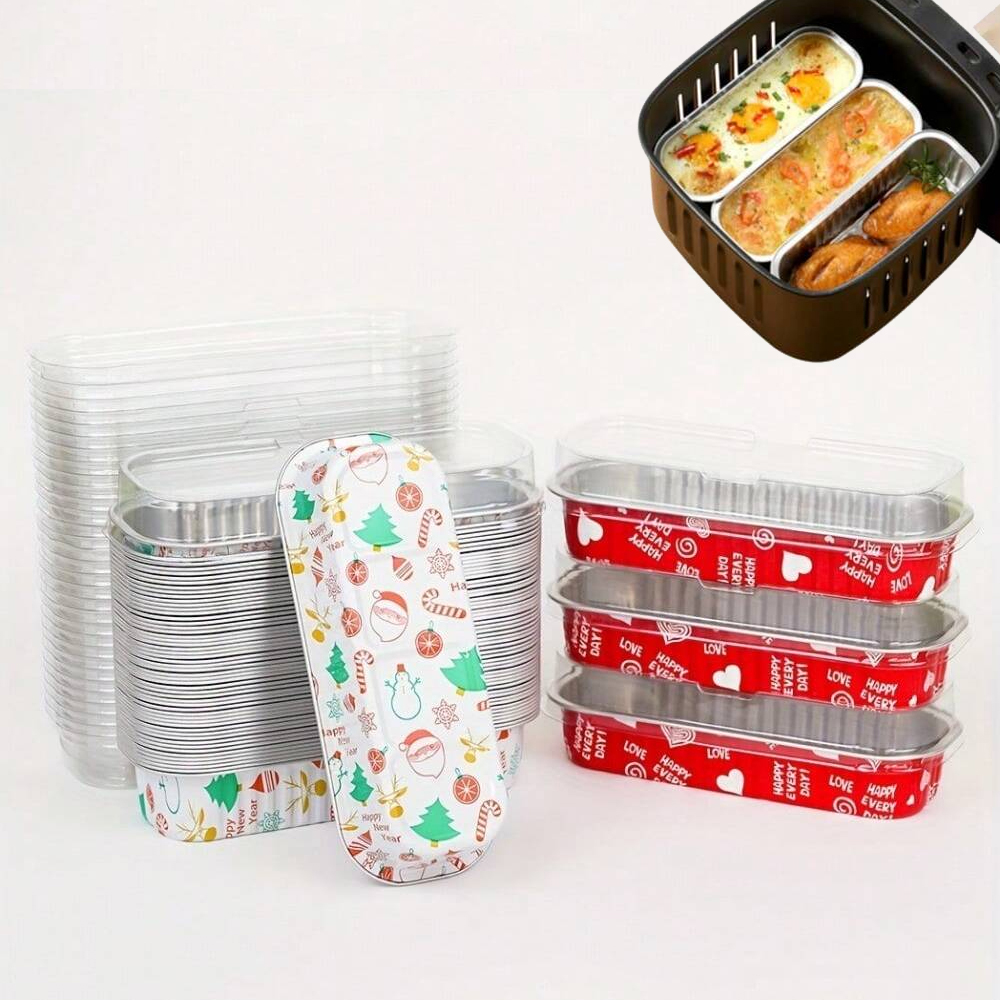 Egg Waffle Pan - Prostokątna jednorazowa forma do pieczenia Muffin