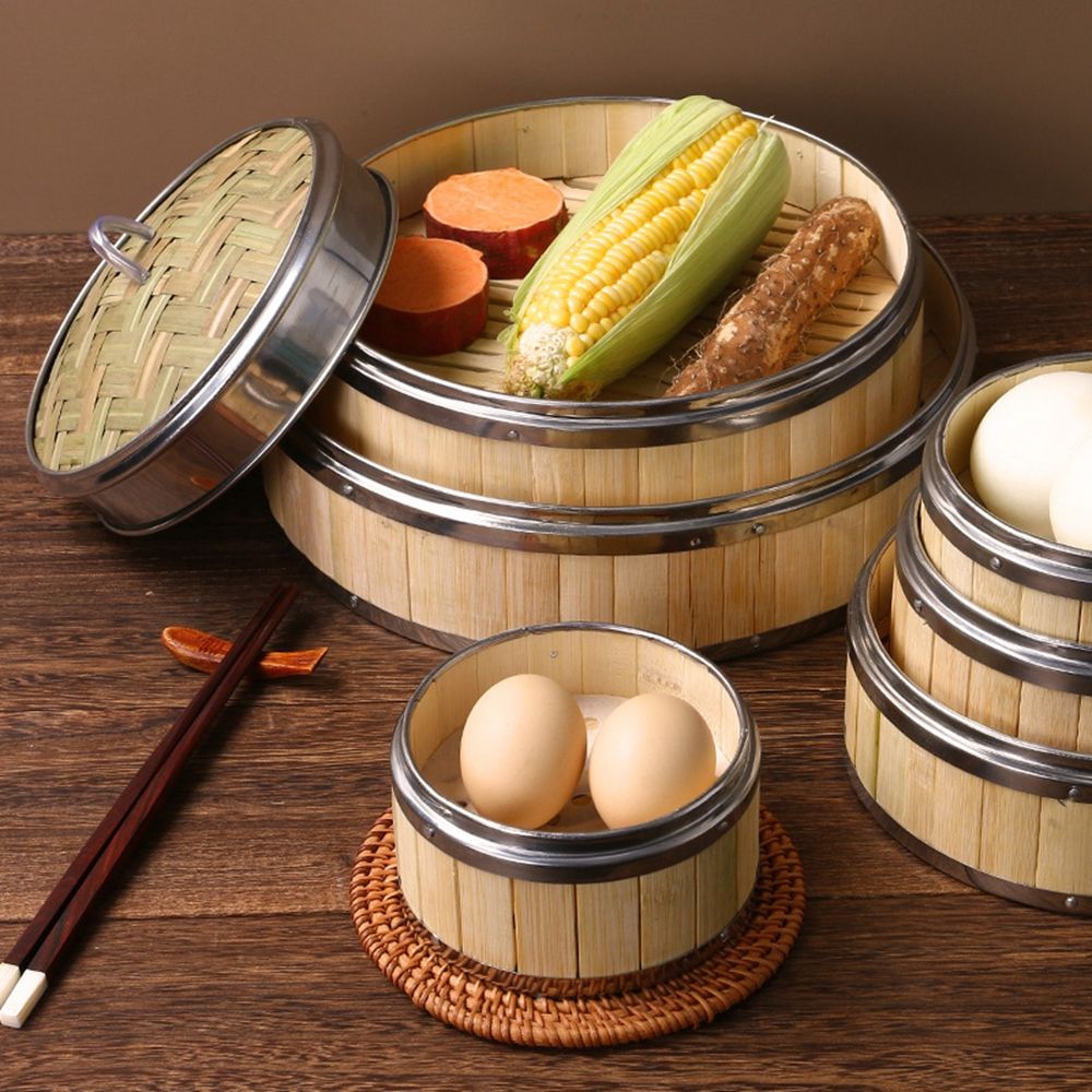 Bao Steamer Bamboo - Koszyk do gotowania na parze z