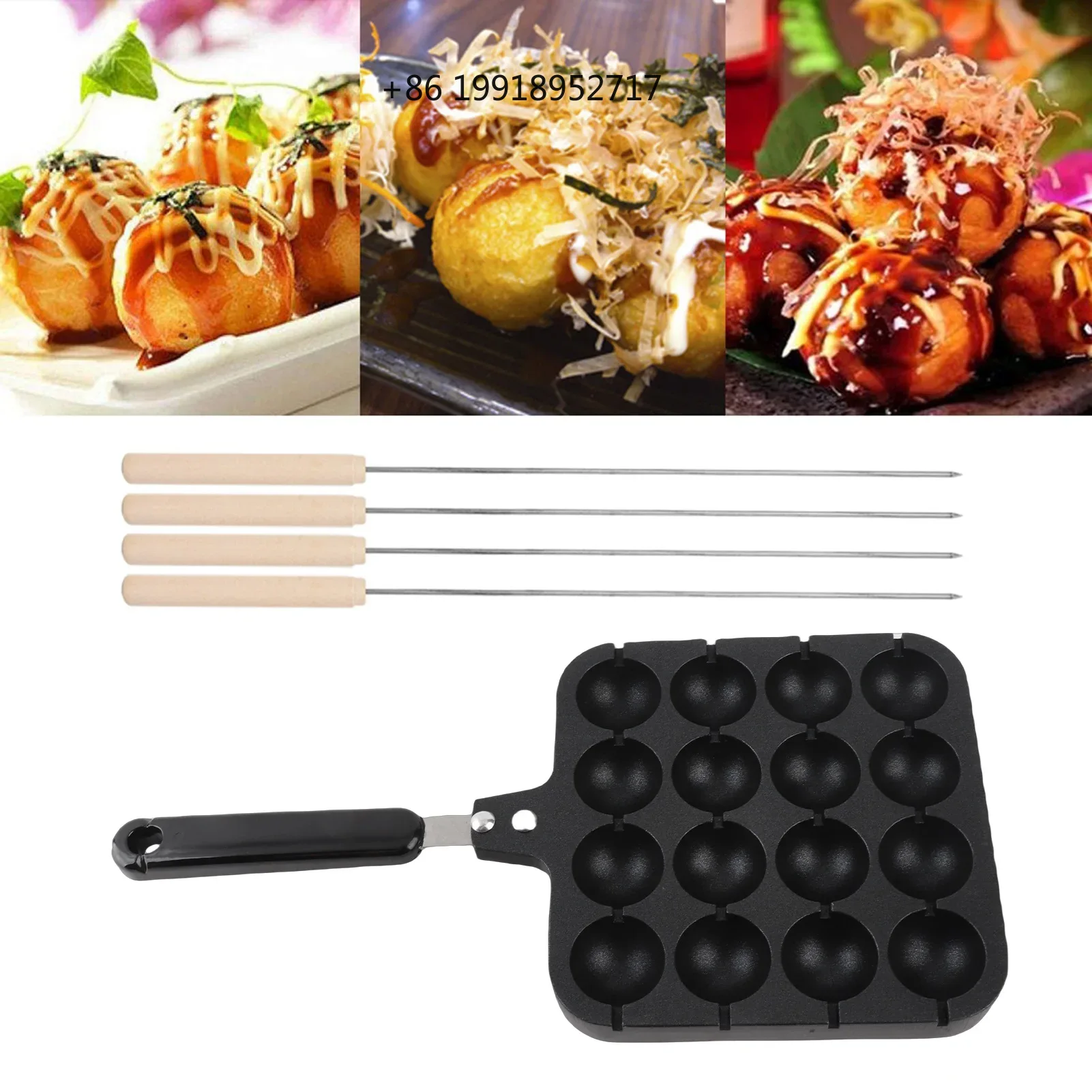 Nierazieralna patelnia do gril – Takoyaki Grill Plate recenzja i cena