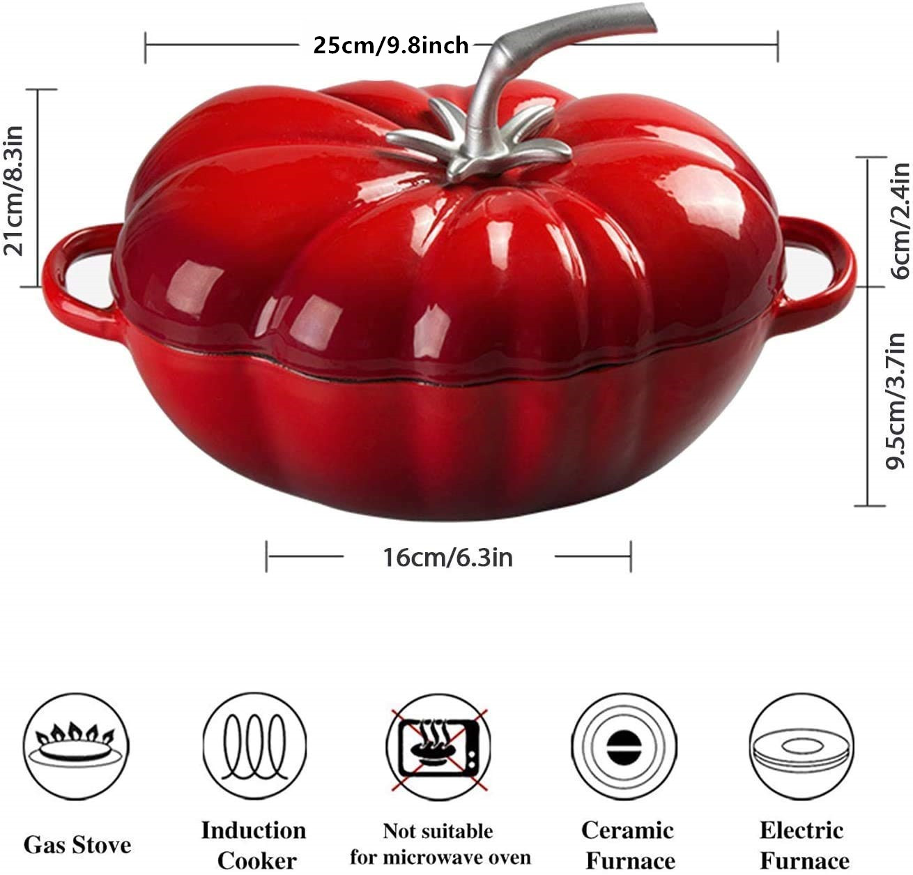 25cm żeliwa emaliowanego holen – Cast Iron Corn recenzja i cena