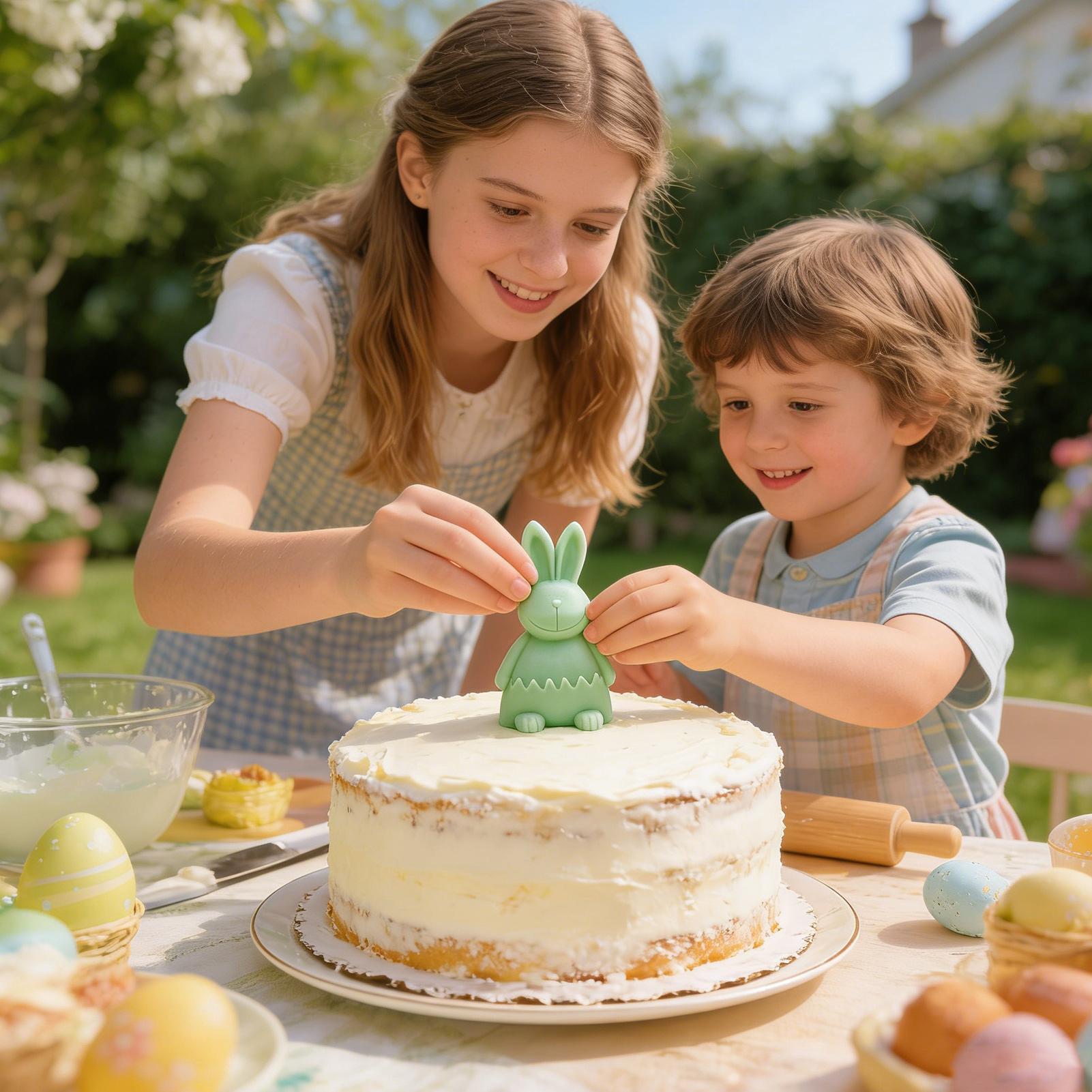Silikonowe formy do świec, łat – Bunny Cake Mold recenzja i cena