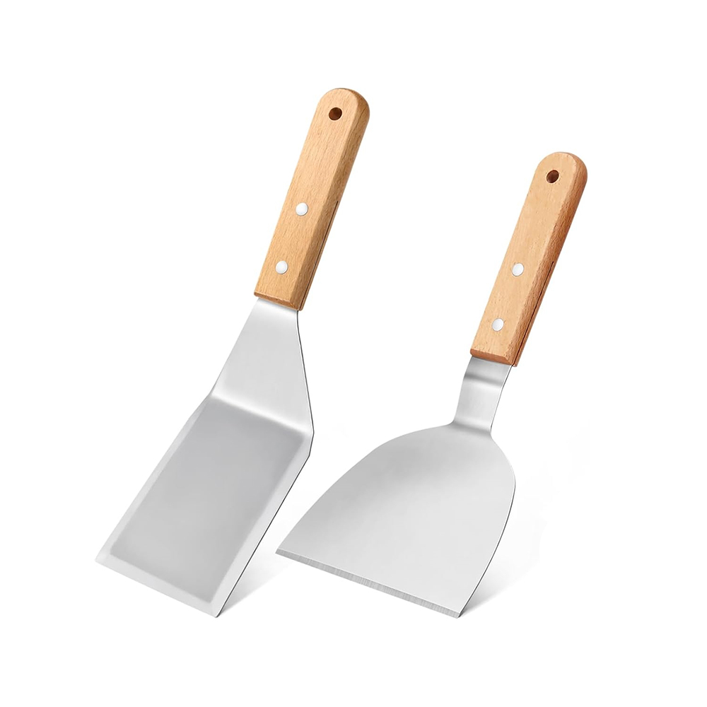 Zestaw metalowych szpatułek LM – Okonomiyaki Spatula recenzja i cena