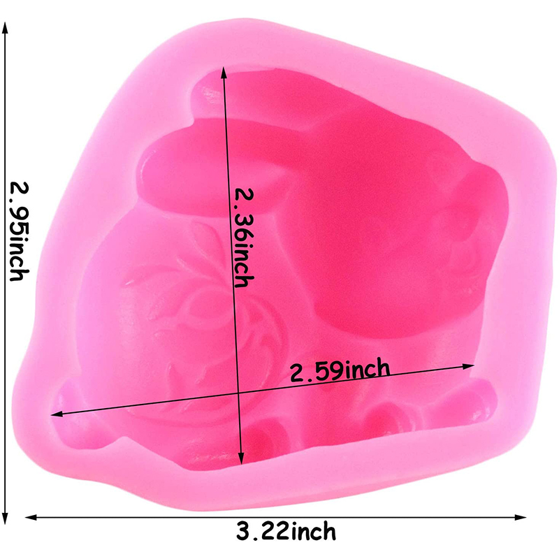 Forma silikonowa do mydła w ks – Bunny Cake Mold recenzja i cena