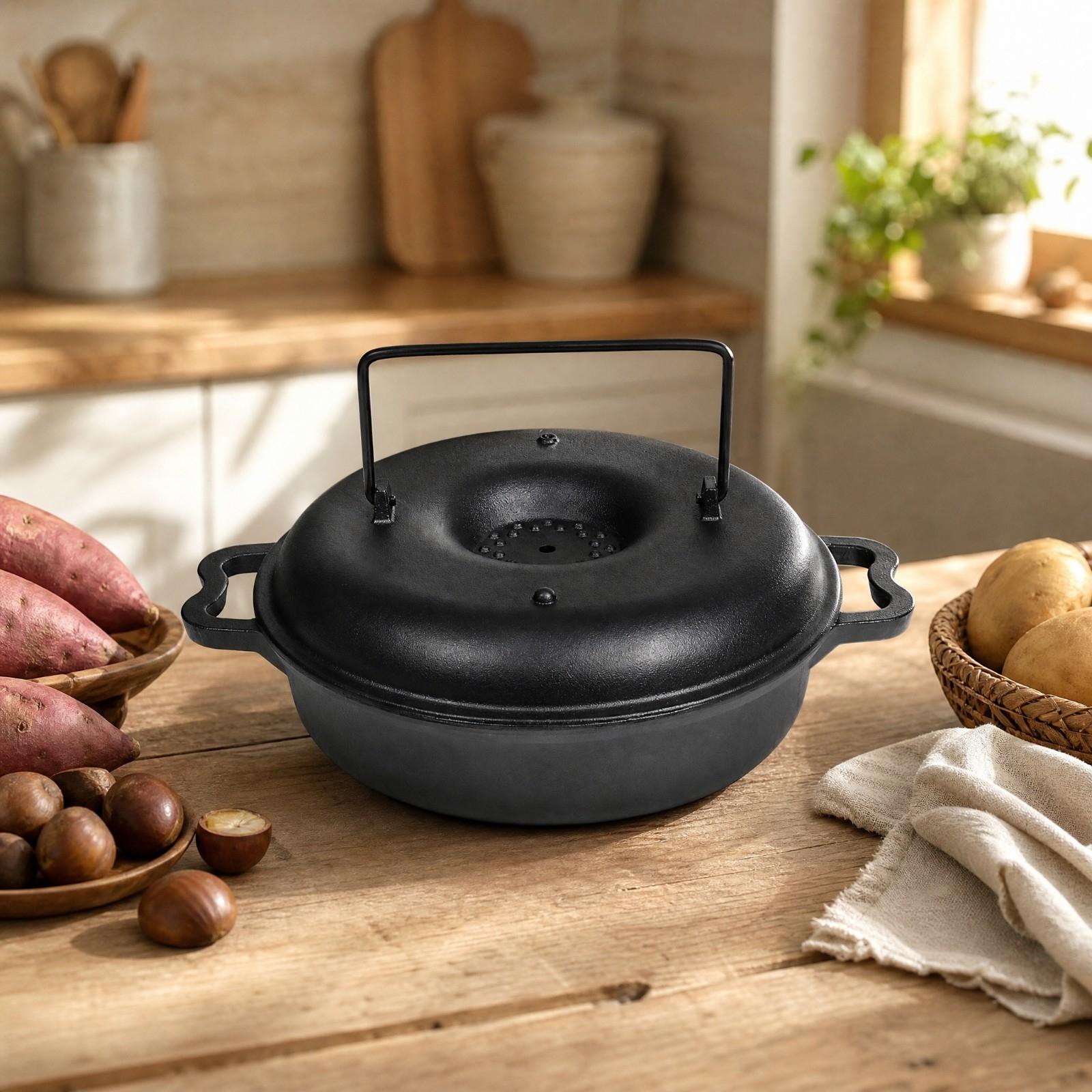 Wytrzymały żeliwny garnek do p – Cast Iron Corn recenzja i cena