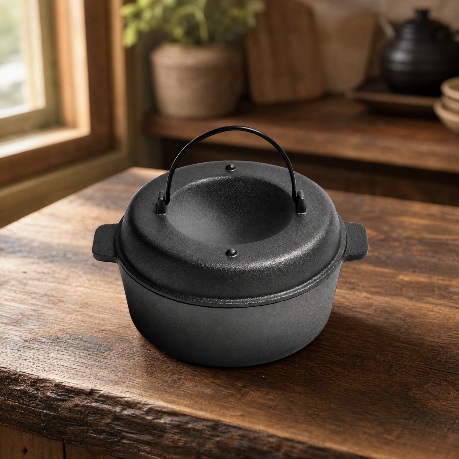 Wytrzymały żeliwny garnek do p – Cast Iron Corn recenzja i cena